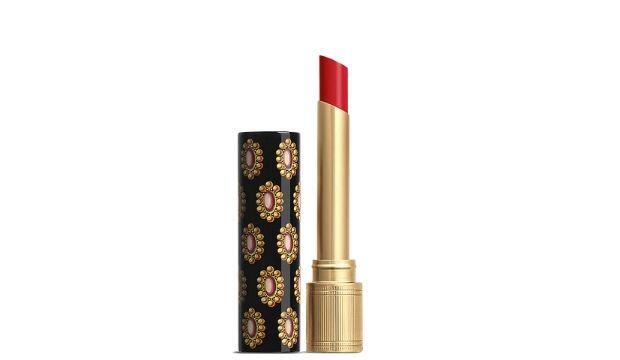 ​Gucci Rouge de Beaute Brilliant Lipstick, £35