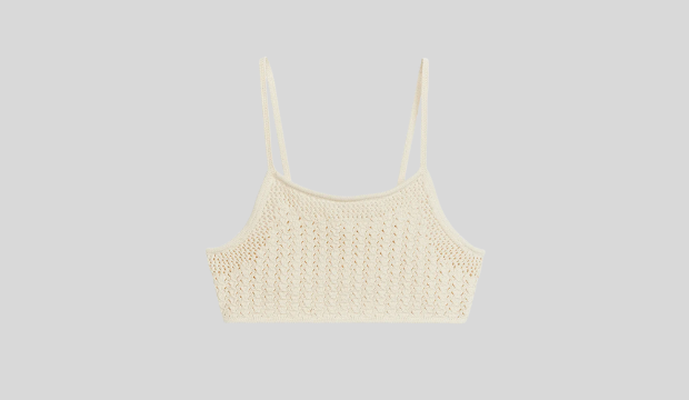 Cropped Crochet Top