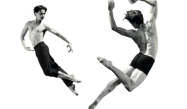 Men in Motion.  Dancers Ivan Putrov and Matthew Ball. Photo: Christine Kreiselmaier