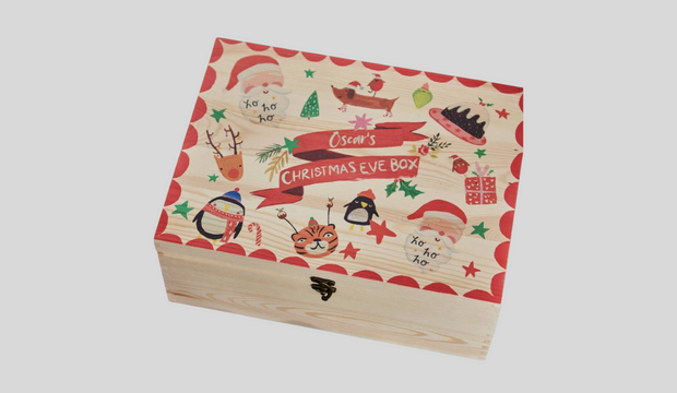 ​The Letteroom Personalised Christmas Eve Collaboration Box, £39.95