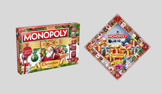 Monopoly board game, Christmas limited-edition, £45