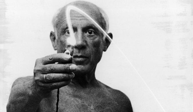 Pablo Picasso artist, grandfather of Olivier Widmaier Picasso