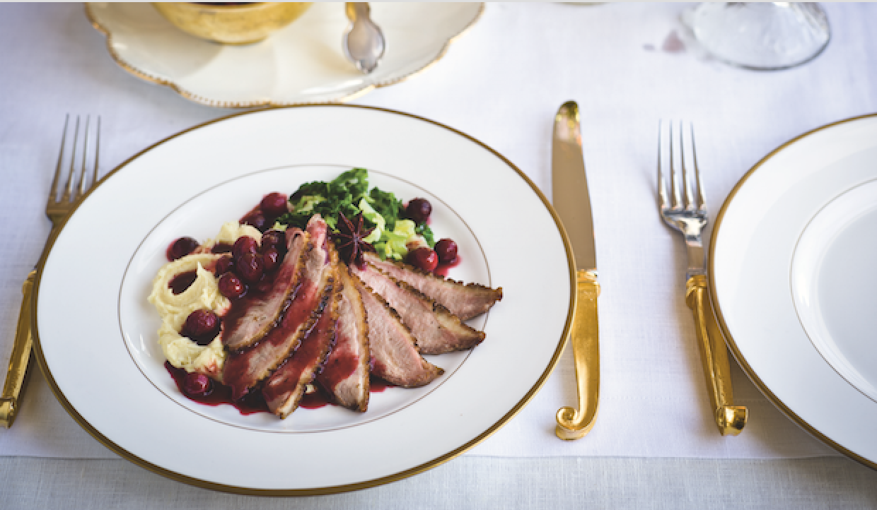 Traditional Christmas recipe: Pan-fried Duck Breast