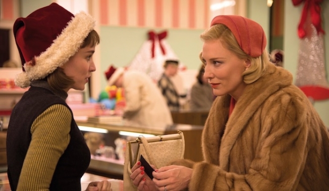 Cate Blanchett & Rooney Mara: Carol film still