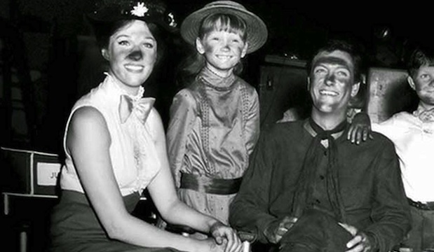 Behind the scenes of Mary Poppins: Julie Andrews, Karen Dotrice and Dick Van Dyke