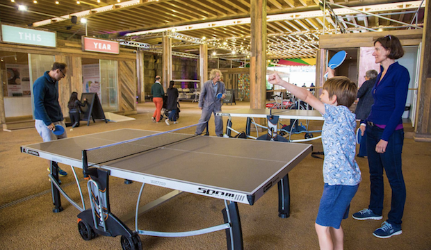 Family events at Battersea Power Station: Power of Ping! Pong