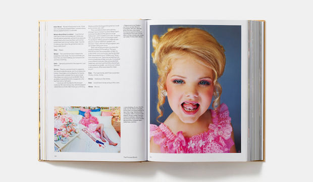 Child beauty pageant princess, Eden Wood, pictured in Greenfield’s book, also entitled Generation Wealth