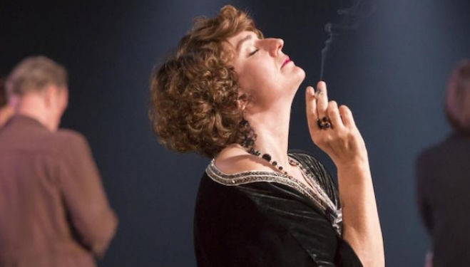 Anna Chancellor in The Seagull, Young Chekhov season; photo by Johan Persson