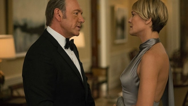 Kevin Spacey & Robin Wright, House of Cards Season 4