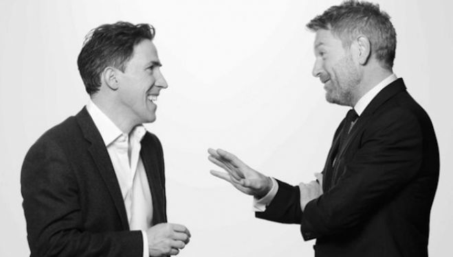 Rob Brydon and Kenneth Branagh - photo by Johan Persson