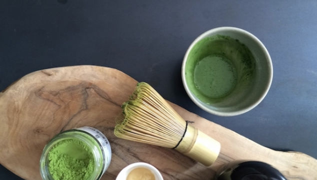 Green Matcha Tea Latte courtesy of Stephanie Achar