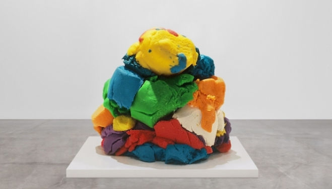Jeff Koons, Play-Doh, 1994–2014. Polychromed aluminum; 120 × Jeff Koons Damien Hirst Gallery 