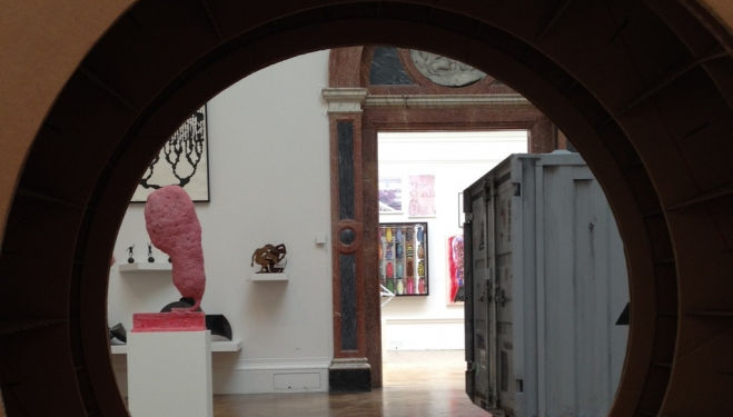 View of the Sculpture Room, Summer Exhibition