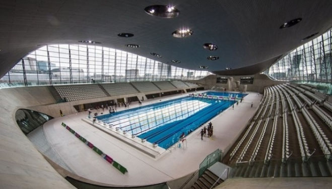 One cool pool: swim in the Olympic stadium
