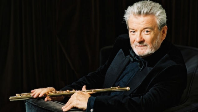 Flautist Sir James Galway appears at Proms in the Park