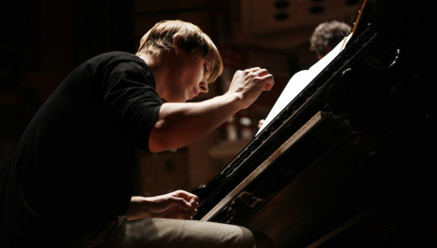 Cédric Tiberghien plays two Mozart piano concertos on Aurora's Grand Tour. Photograph: Benjamin Ealovega