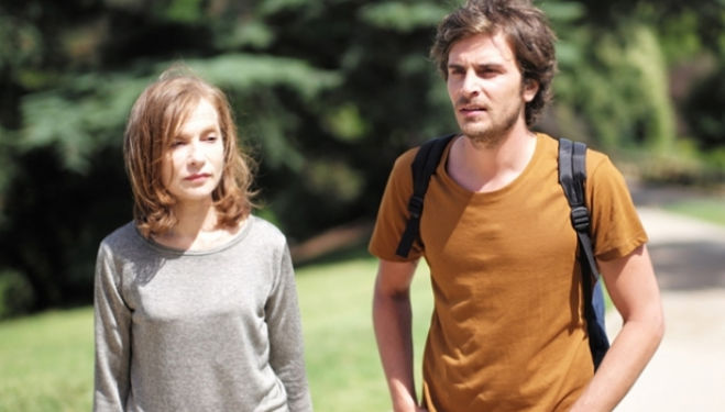 Isabelle Huppert and Roman Kolinka in Things to Come