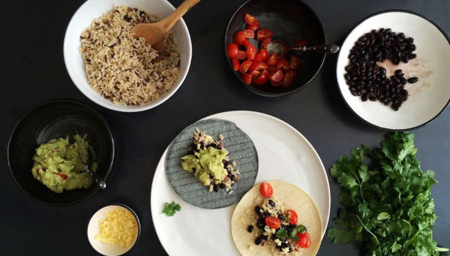 Burritos: healthy recipe