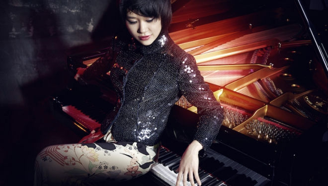 Yuja Wang made her breakthrough with the Tchaikovsky concerto she plays in London. Photograph: Norbert Kniat