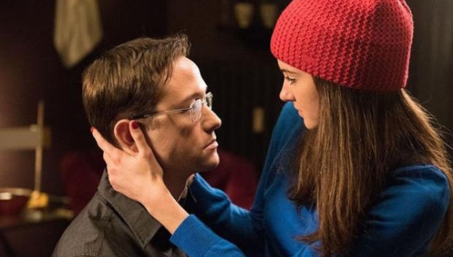 Daft but likeable: Oliver Stone's new film Snowden is a broadly comic blockbuster with its heart in the right place