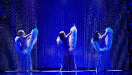 Ibinabo Jack, Liisi LaFontaine and Amber Riley in Dreamgirls, Savoy Theatre. © Brinkhoff & Mogenburg