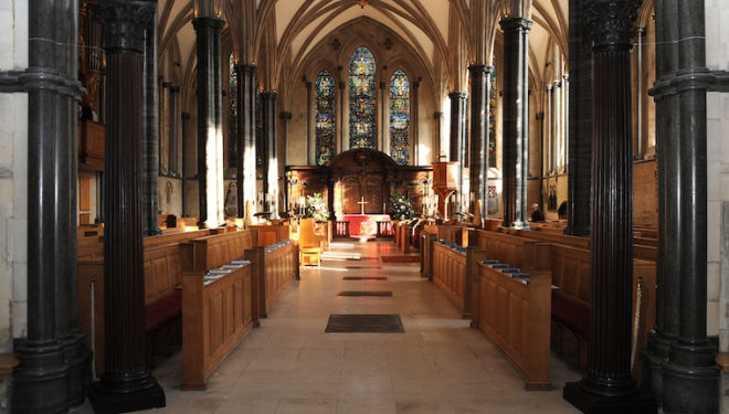 The traditions of spiritual music at Temple Church go back many centuries. Photograph: Chris Christodoulou