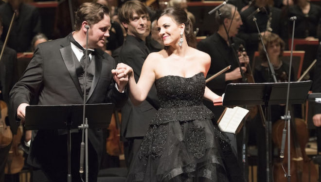 The world-famous Hallé Orchestra is joined by two top voices