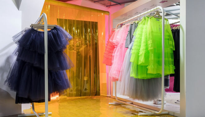 The best fashion boutiques in London: Sales starting. Visit Molly Goddard at Dover Street Market
