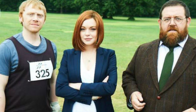 Rupert Grint, Lindsay Lohan and Nick Frost star in Sick Note