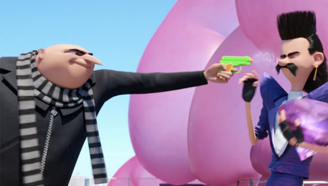 The 80’s meets villainy in Despicable Me 3