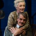 Lesley Manville and Jeremy Irons in Long Day’s Journey Into Night at Bristol Old Vic. Photo by Hugo Glendinning