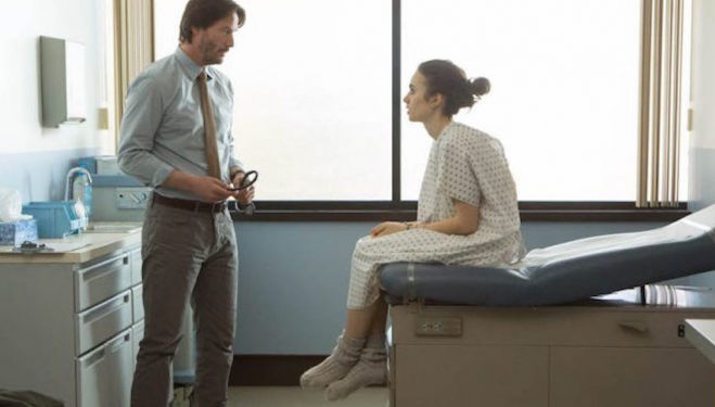 To The Bone, Lily Collins and Keanu Reeves 
