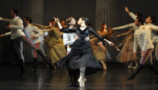 Mariinsky Ballet, Anna Karenina, Viktoria Tereshkina & Vladimir Shklyarov, photo Valentin Baranovsky