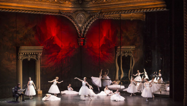 Spectacular dancing contrasts with intrigue and combat in this lavish production of Verdi's opera. Photo: Bill Cooper