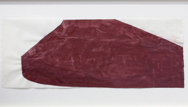 Suzan Frecon, 'Red Oxides Presenting Enigmas', 2014. Photo courtesy of the artist and David Zwirner Gallery, New York.