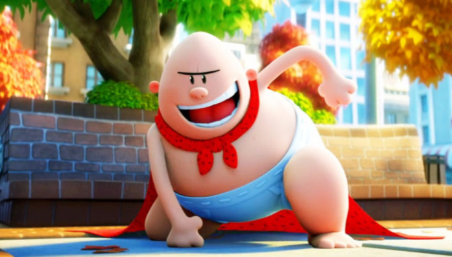 We review Captain Underpants, a warm and riotous animation for kids 