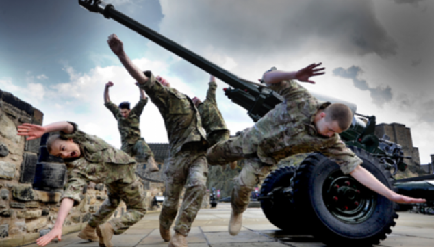 Rosie Kay Dance Company, 5 Soldiers: The Body Is The Frontline, photo Tim Cross