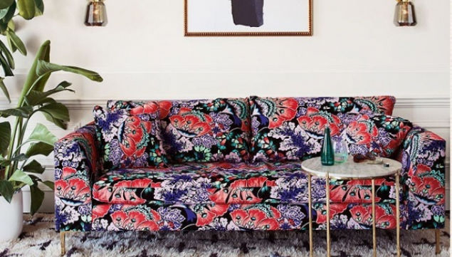 Liberty print homeware for Anthropologie: a swatch made in heaven 