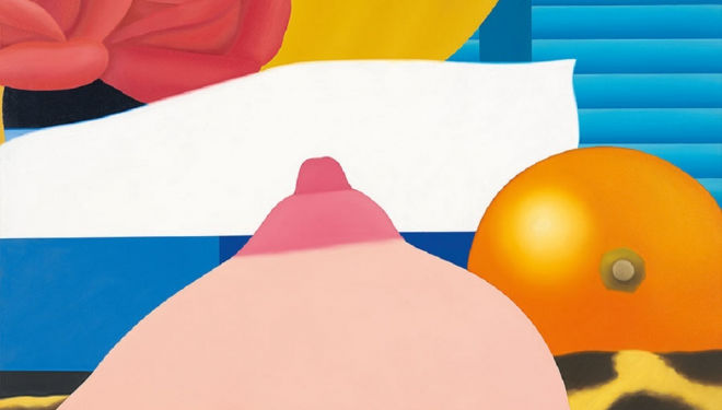 Bedroom Painting #4, 1968, oil on canvas, 36 × 60 inches (91.4 × 152.4 cm) © The Estate of Tom Wesselmann/Licensed by VAGA, New York