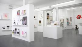 SHOWstudio's little space for fashion illustration, a fashionable London pop up