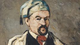 Paul Cézanne, Uncle Dominique in Smock and Blue Cap, 1866-7, Metropolitan Museum of Art, Wolfe Fund, 1951 acquired from The Museum of Modern Art, Lillie P. Bliss Collection (53.140.1)