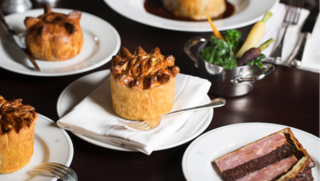 Calum Franklin's Pie Room at The Rosewood Hotel, London