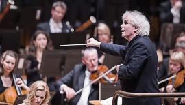 Sir Simon Rattle conducts many of the LSO's concerts. Photo: Tristram Kenton