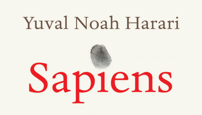 Detail from Yuval Noah Harari's book, Sapiens: A Brief History of Humankind.