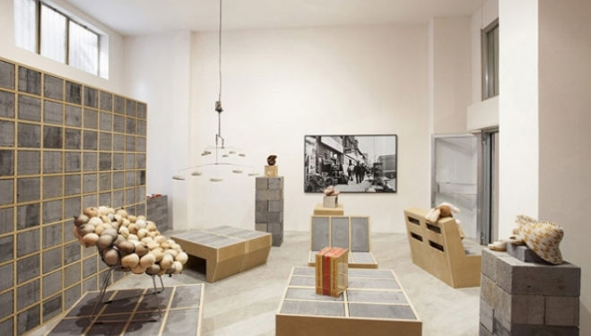 Sarah Lucas, Furniture - Installation View, 2014