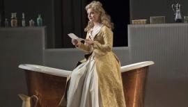 Lucy Crowe as the Countess in The Marriage of Figaro at English National Opera. Photo: Alastair Muir