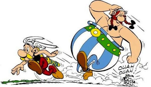 An Astérix exhibition has opened in London