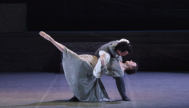 Javier Torres as Rochester, Dreda Blow as Jane in Northern Ballet's Jane Eyre, photo Caroline Holden