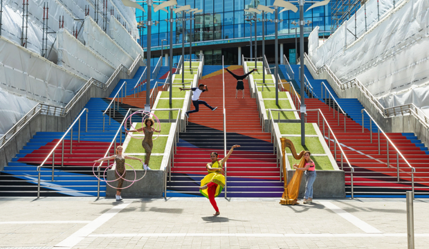 Wembley Park, Summer of Play, Flight by Remi Rough, photo Chris Winter