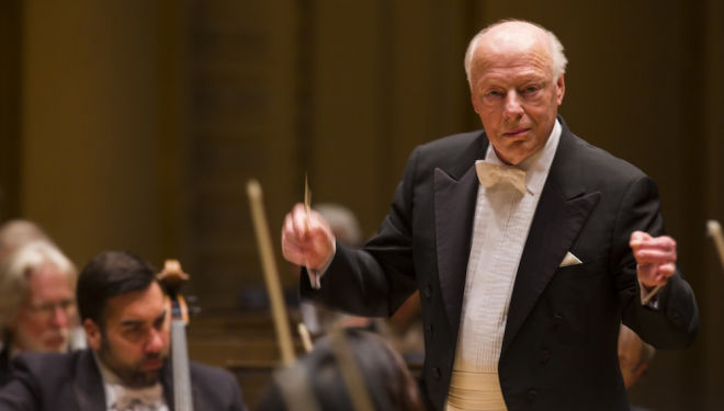 Leading conductor, Bernard Haitink (Credit: Clive Barda and Todd Rosenberg)